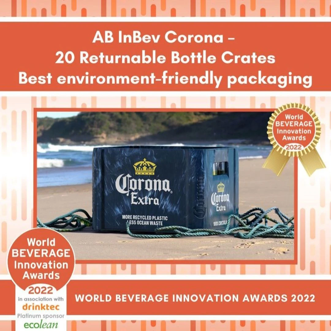 Best environment-friendly packaging @ World Beverage Innovation Awards