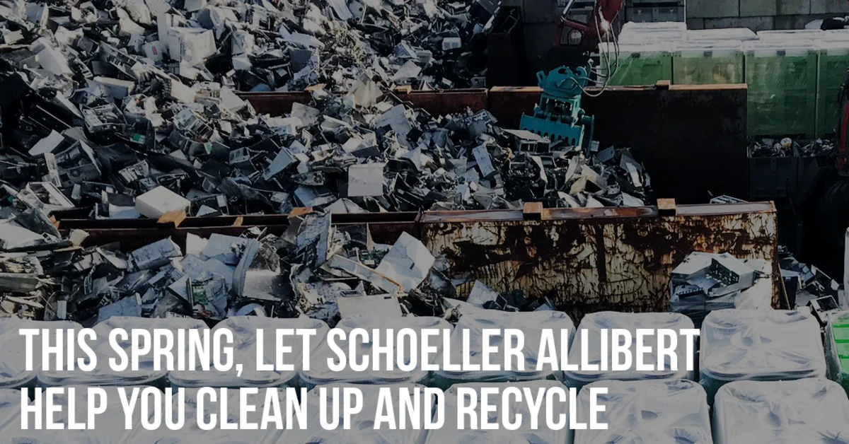 Laat Schoeller Allibert u deze lente helpen opruimen en recyclen