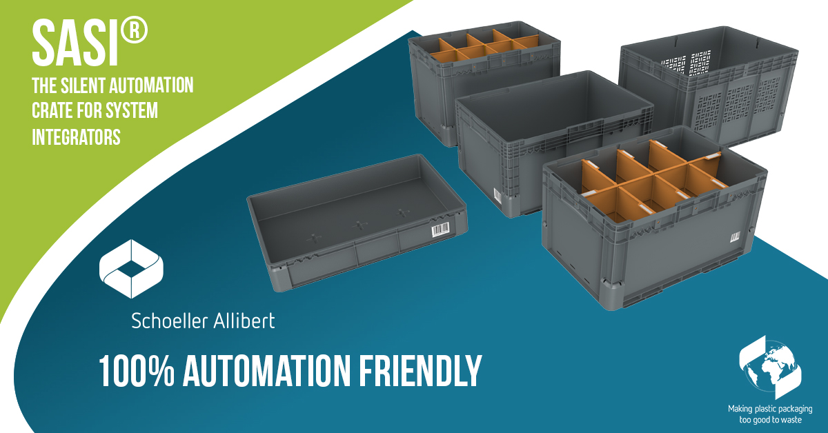 Introducing the SASI® range | Silent, automation totes designed for the on-demand economy
