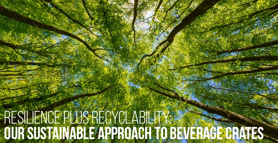 recyclebaarheidonze duurzame benadering van drankkratten