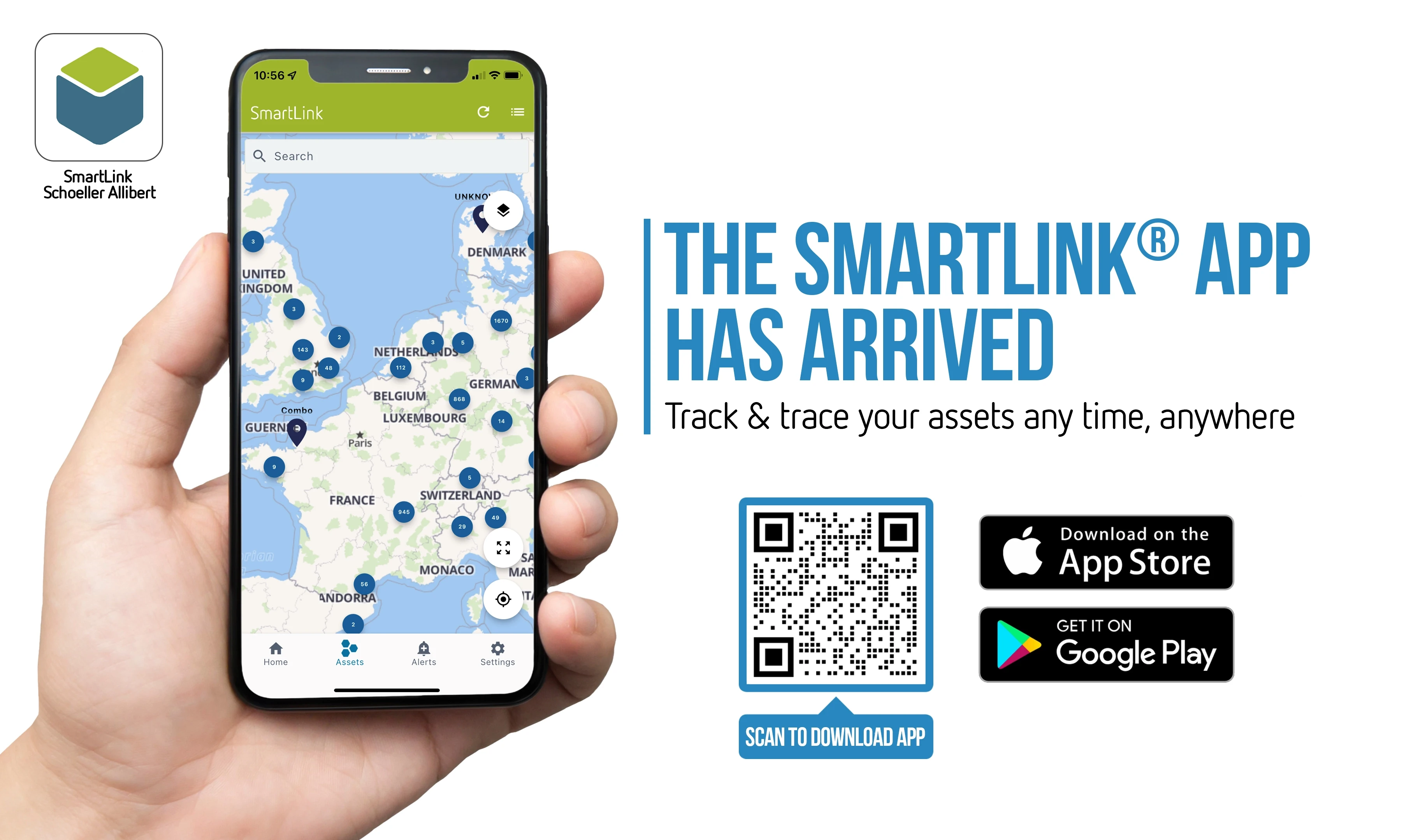 Take your RTPs to the next level with SmartLink® by Schoeller Allibert - Now available via app (iOS & Android)