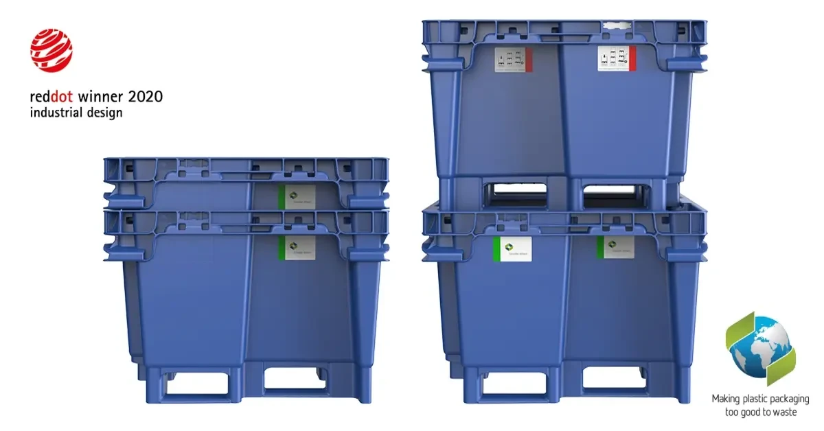 JumboNest® innovatieve Rigid Pallet Container (RPC)