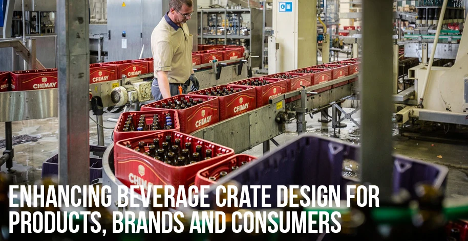 Enhancing beverage crate design for products, brands and consumers