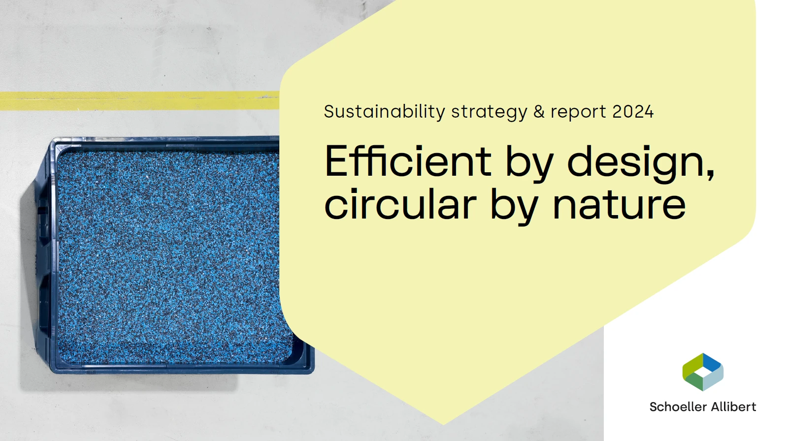 Sustainability report cover image