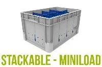 Stackable-Miniload container van Schoeller Allibert