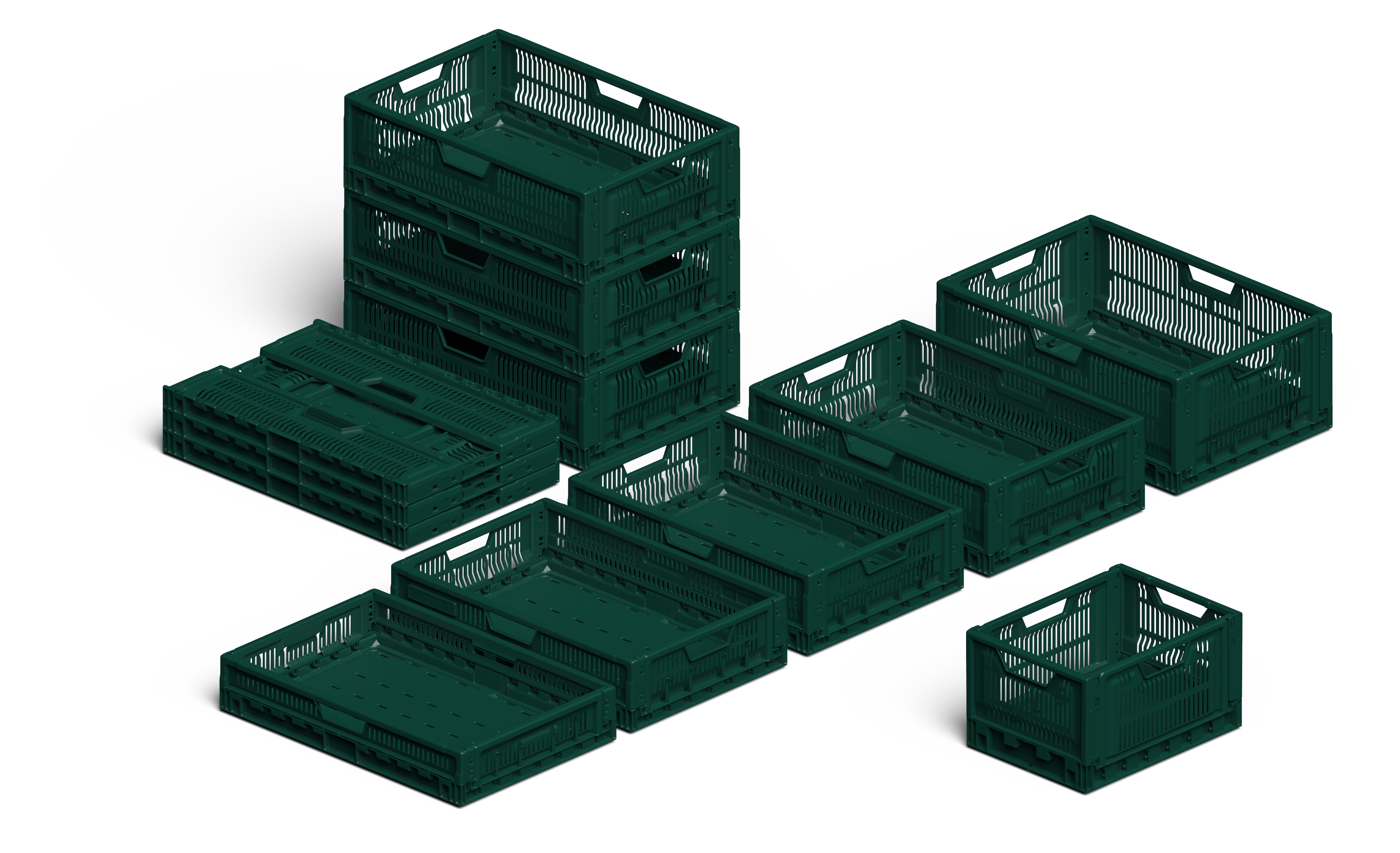 Foldable Small Containers | Space-saving reusable solutions | IPL