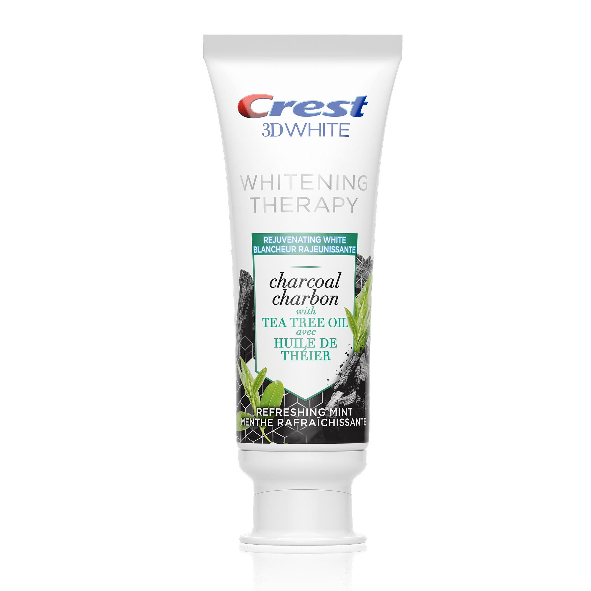 [EN]-Crest 3D White Whitening Therapy Charcoal with Tea Tree Oil-Product Images Group-0