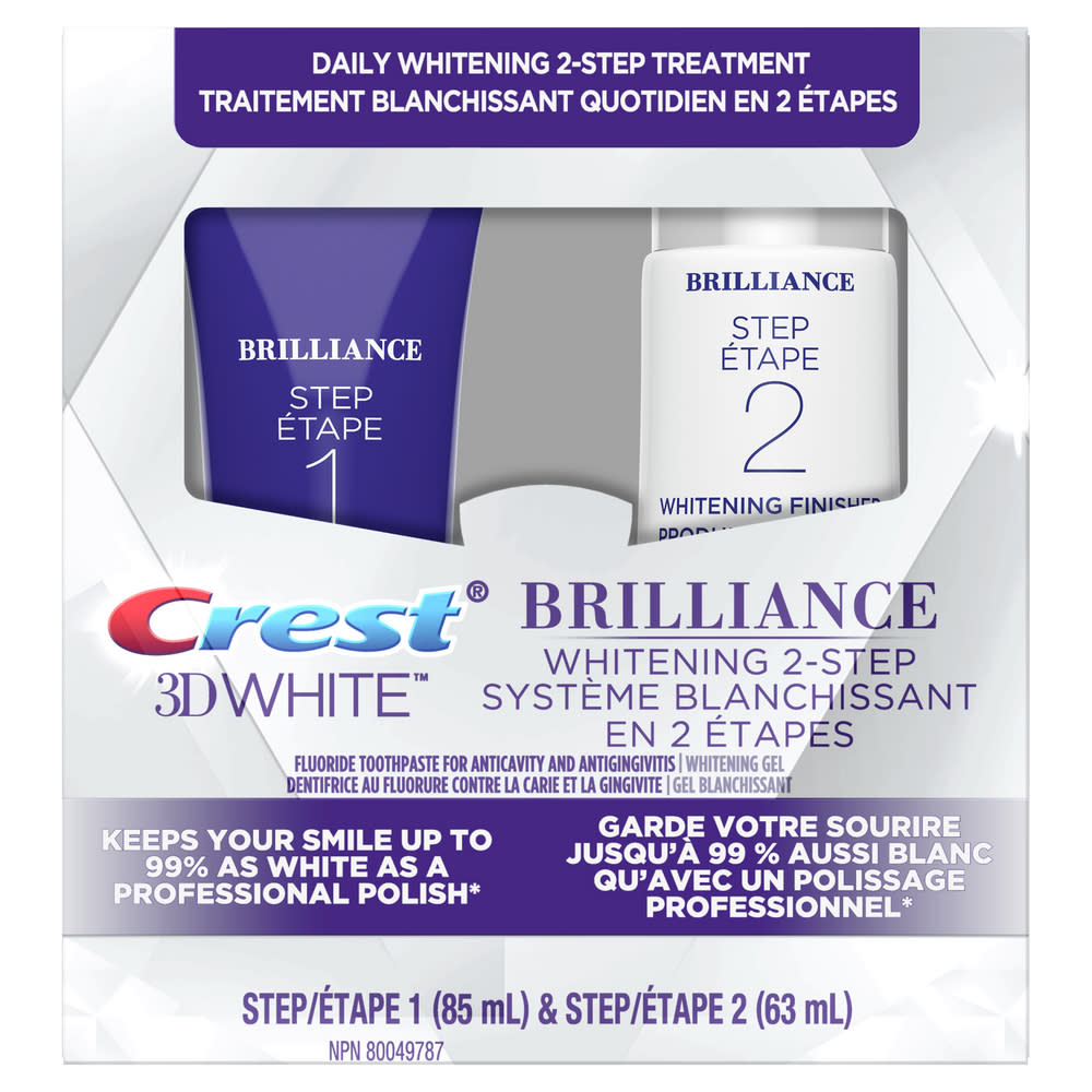 Crest 3D White Brilliance Toothpaste System - Main