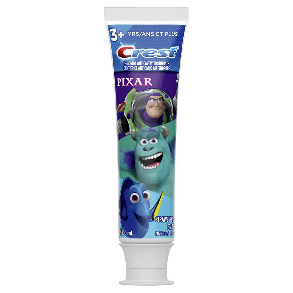 Crest Kid's Toothpaste featuring PIXAR, Strawberry, 100 mL - Main