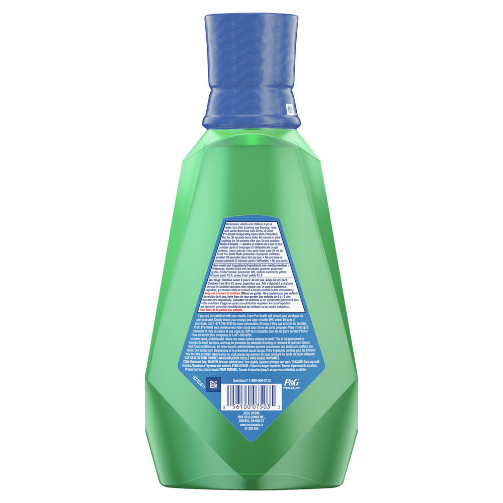 [EN]-Crest Pro-Health Invigorating Clean Mouthwash-Crest Pro Health Invigorating Clean Multi Protection Rinse - IMG2