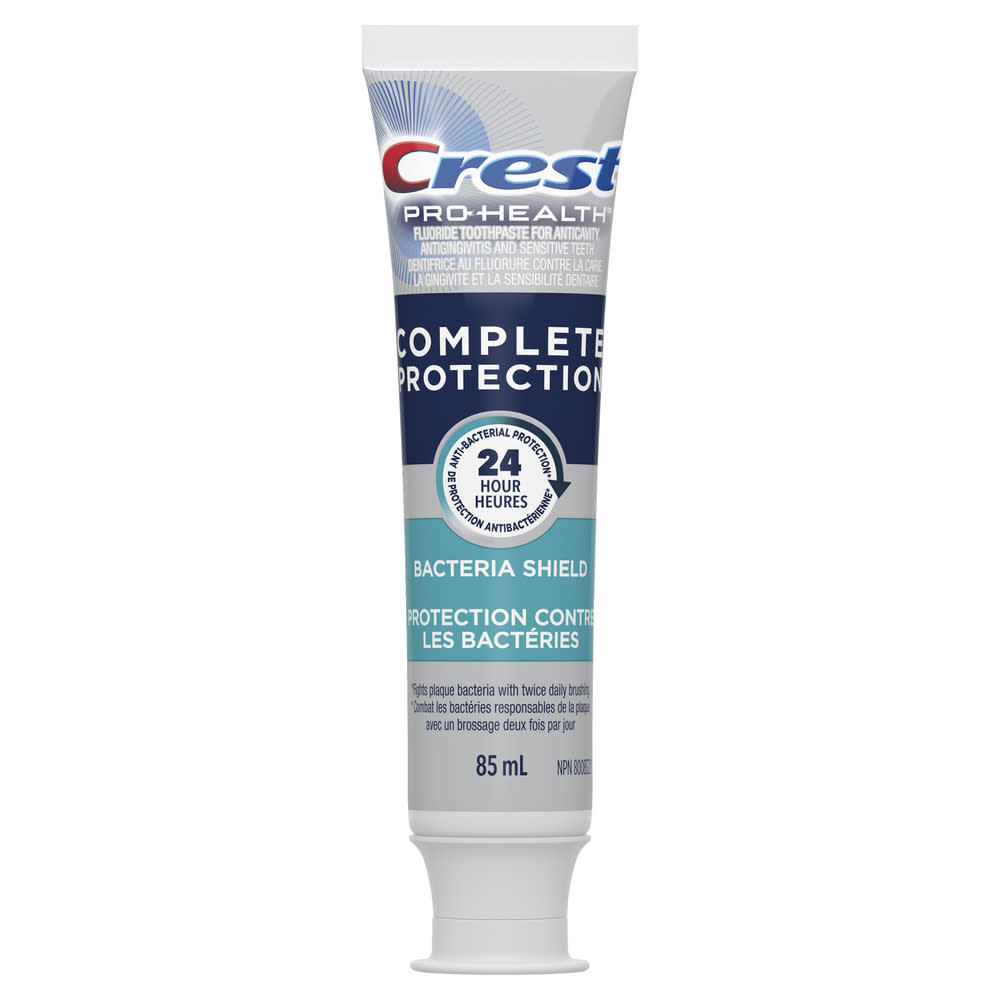 Crest Pro-Health Complete Protection Toothpaste, Bacteria Shield, 85 mL - Row1 - Img2