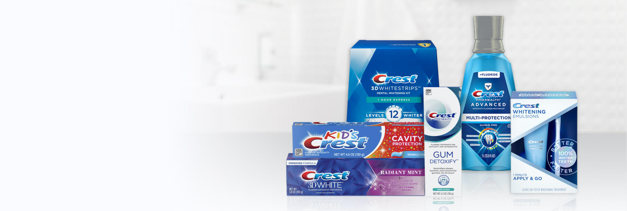 Crest Oral Care Products