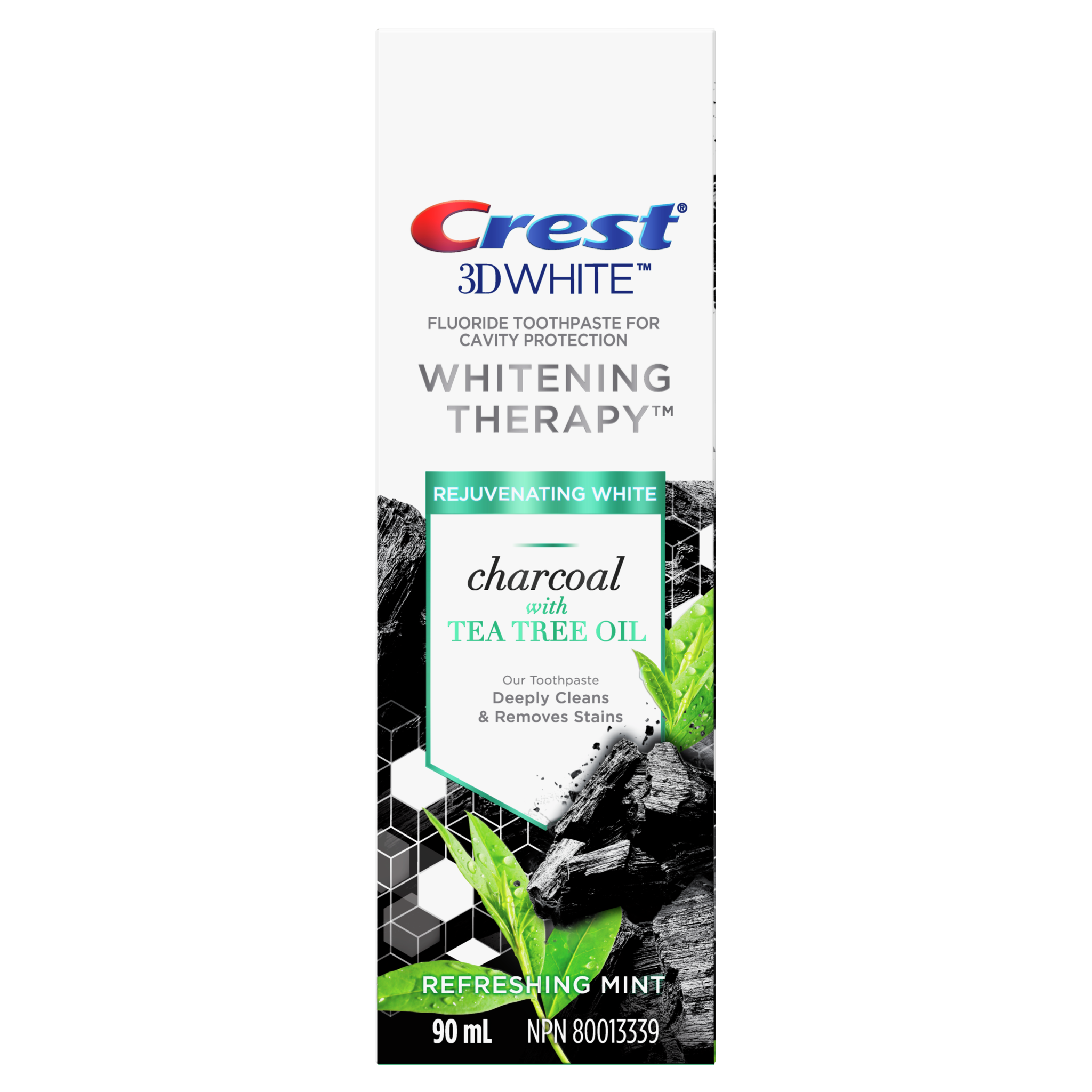 [EN]-Crest 3D White Whitening Therapy Charcoal with Tea Tree Oil-heroImage