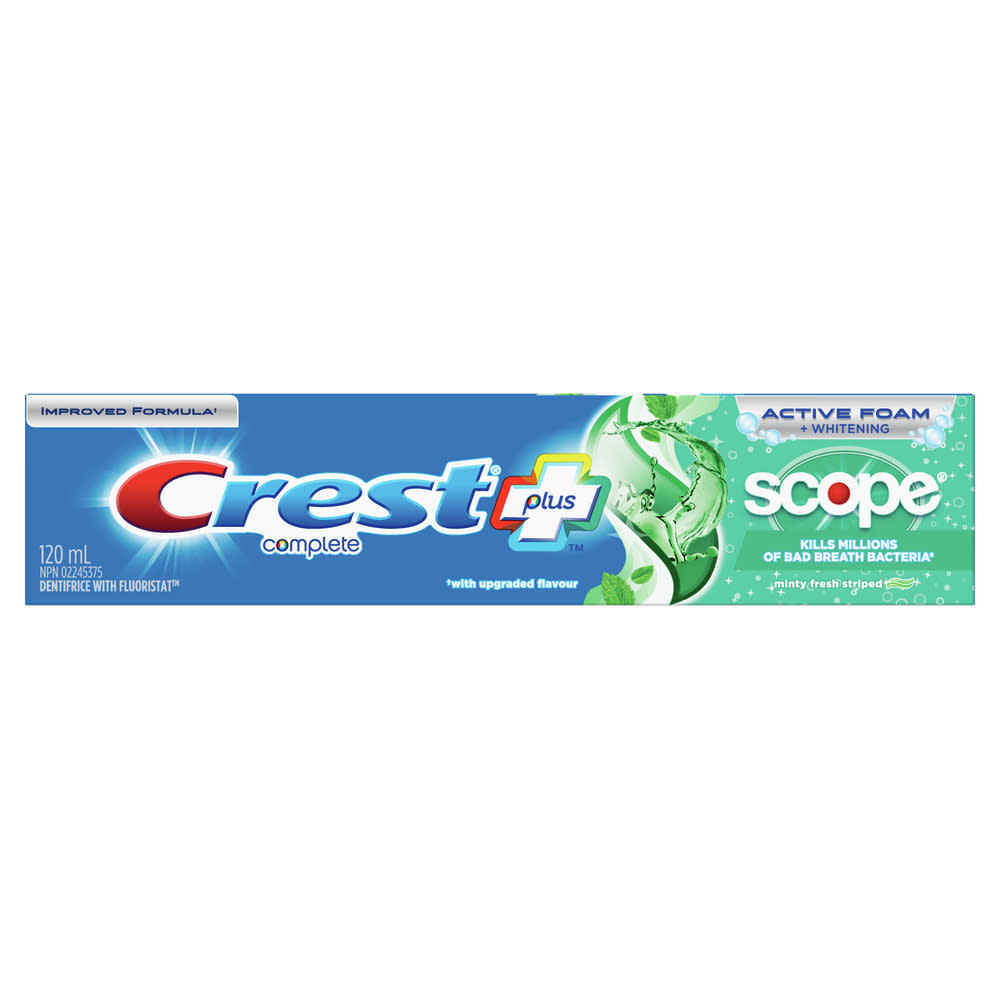 [EN]-Crest Complete Whitening + Scope Toothpaste-Crest Complete Whitening Plus Scope-120mL-0