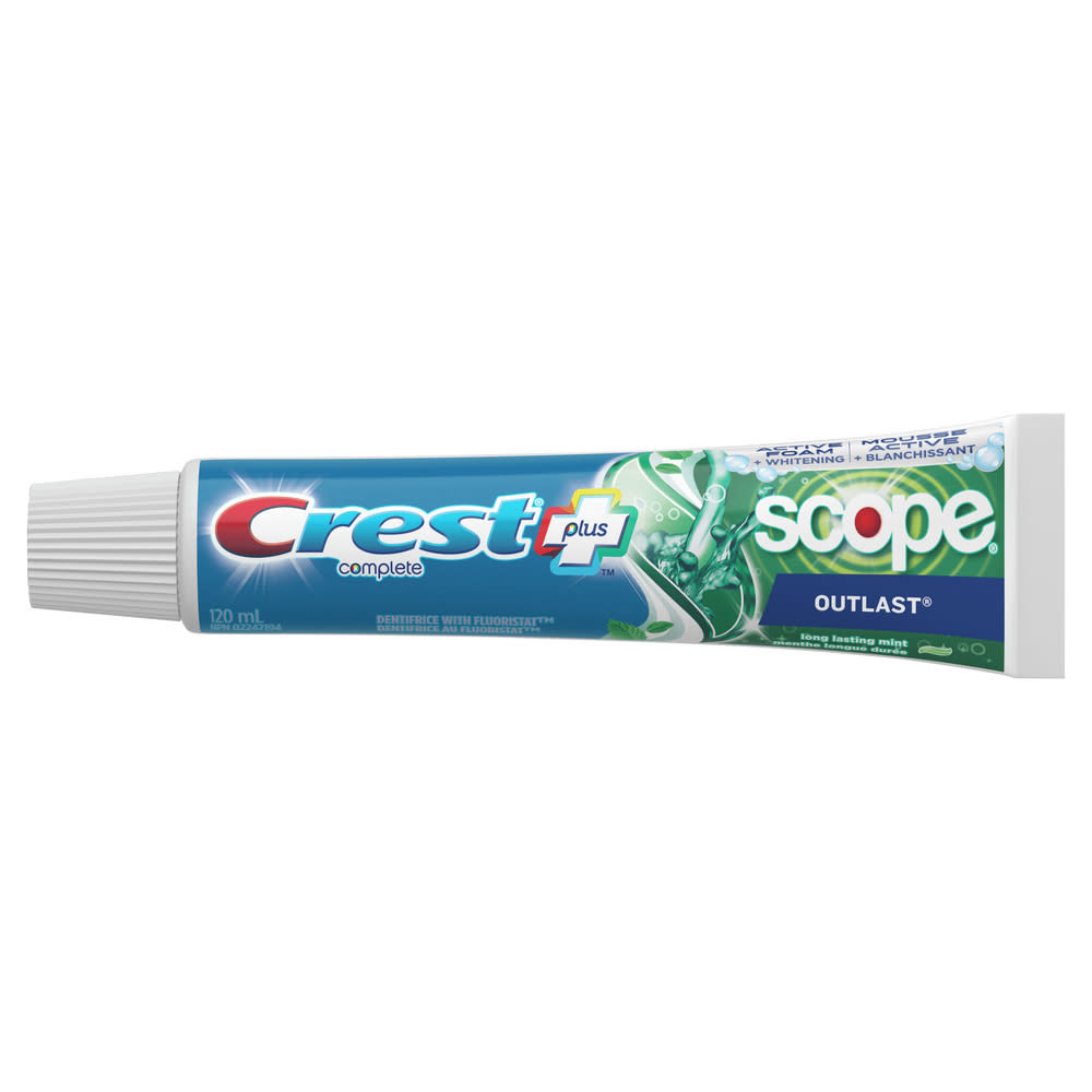 [EN]-Crest Complete Whitening + Scope Outlast Toothpaste-Crest Complete Whitening Plus Scope Outlast Toothpaste-1