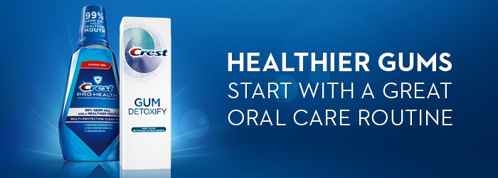 Healthier Gums start with a great Oral Care Routine