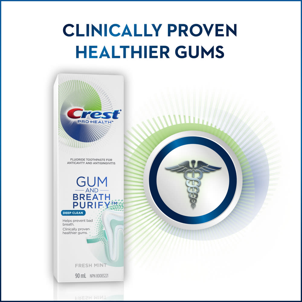 PDP - CA-EN - Crest Pro-Health Gum & Breath Purify Deep Clean Toothpaste - Second - 2