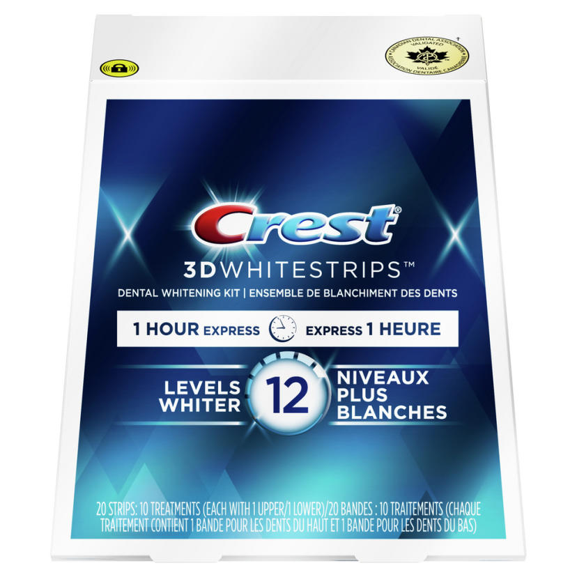 3D White Whitestrips 1 Hour Express | Crest CA