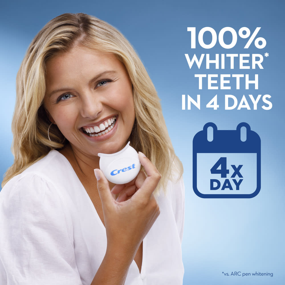 Crest Whitening Emulsions Leaveon Teeth Whitening Kit With Led Light