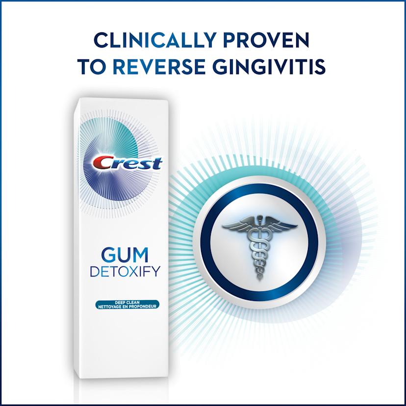 Crest Gum Detoxify Deep Clean Gingivitis Toothpaste Crest CA