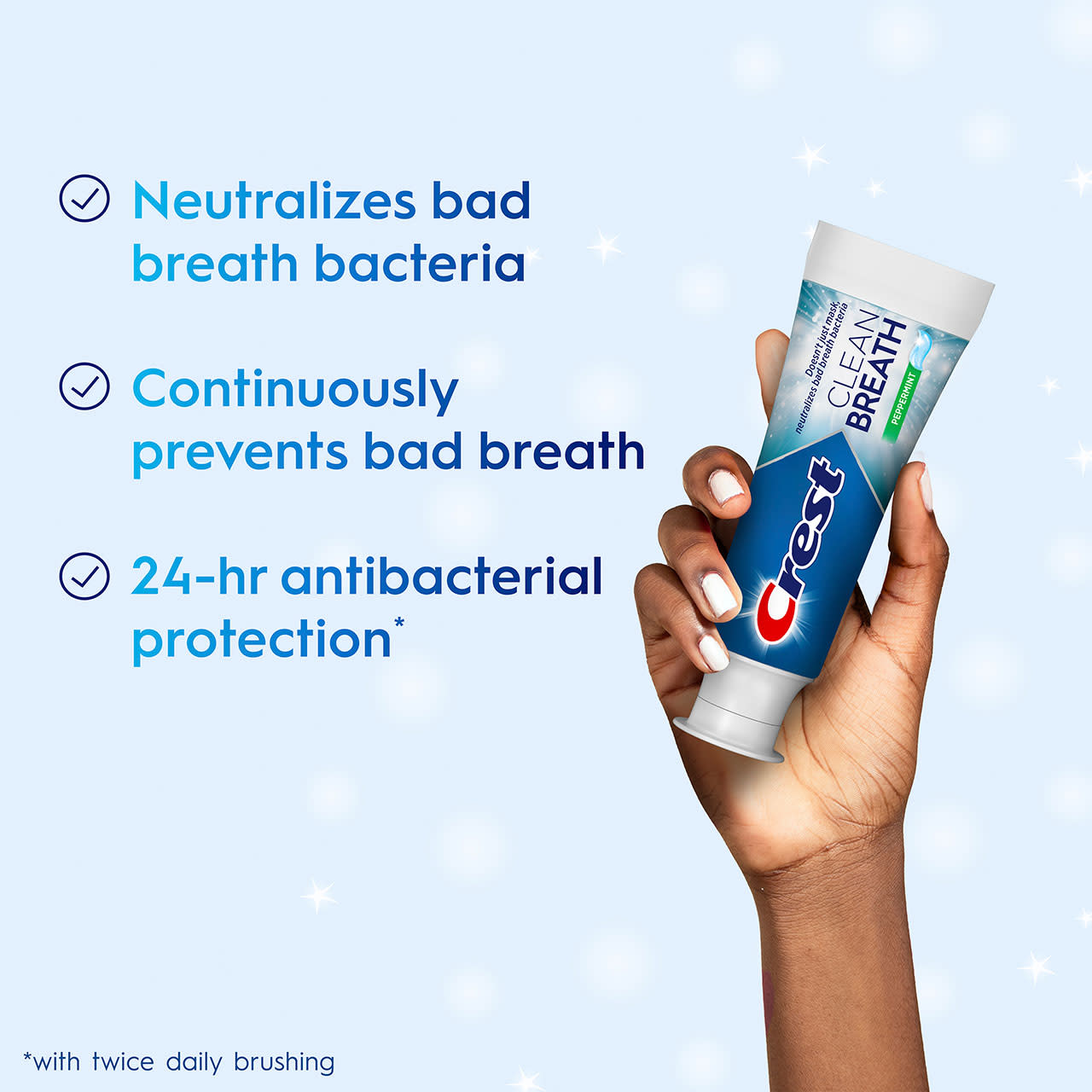 Crest Clean Breath Peppermint Toothpaste - 4