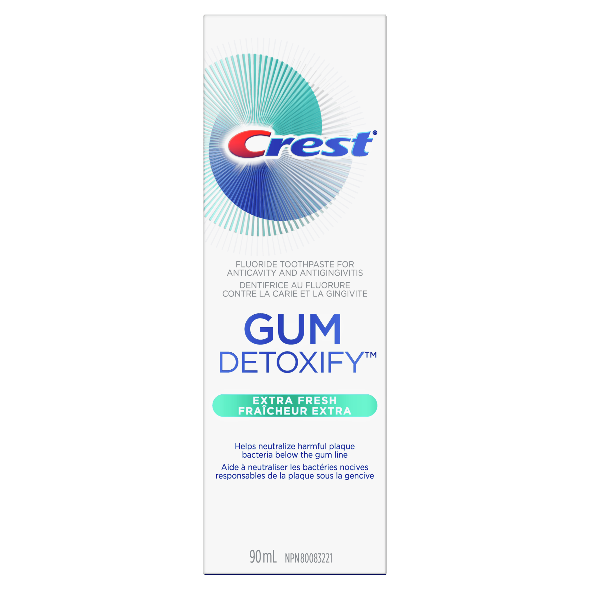 [EN]-Crest Gum Detoxify Extra Fresh Toothpaste-CCrest Gum Detoxify Extra Fresh Toothpaste-0
