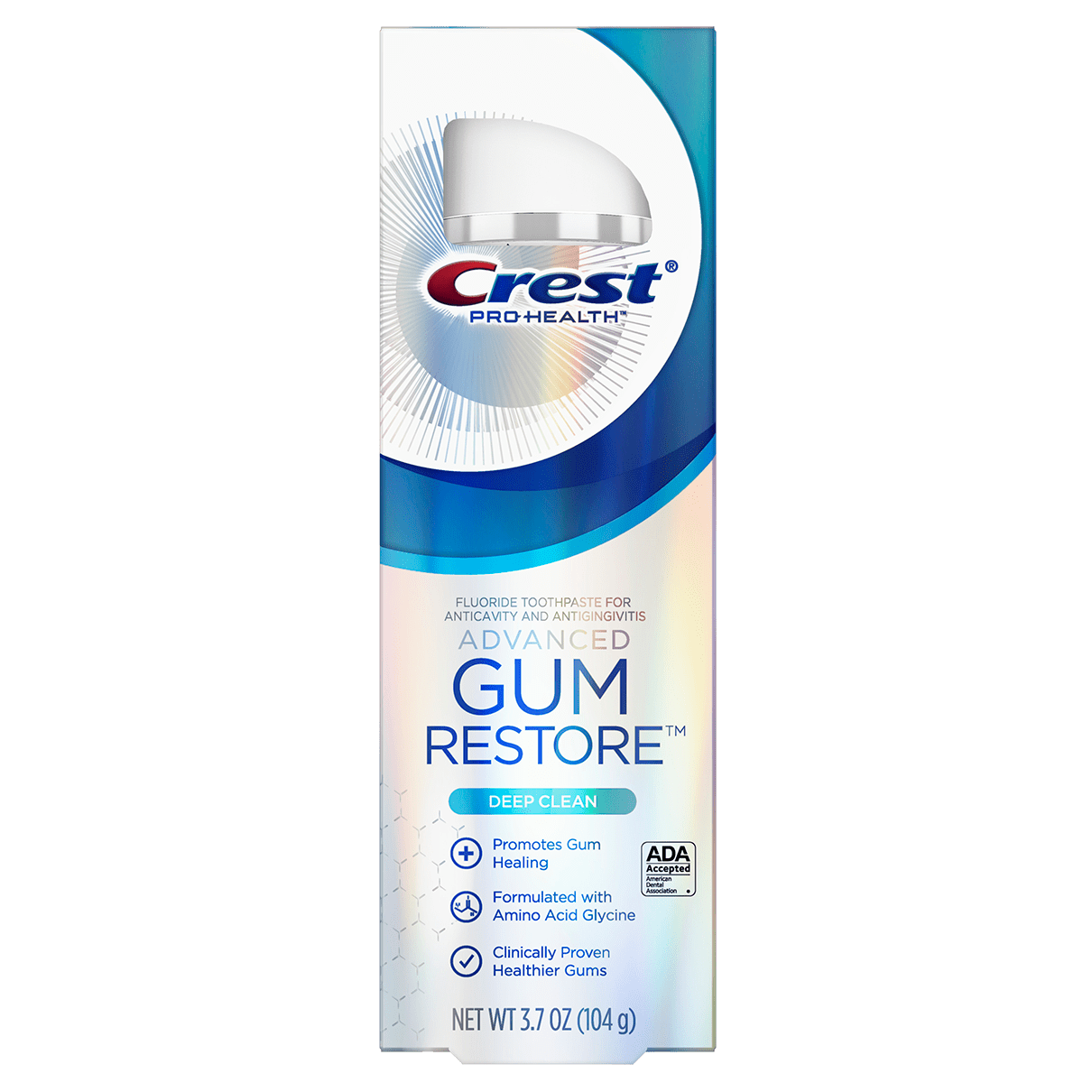 Dentifrice Crest Gum Detoxify Deep Clean