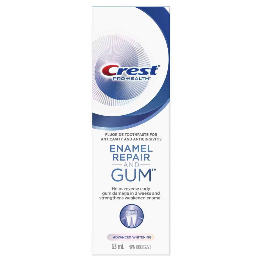 Crest Gum & Enamel Repair Toothpaste, Advanced Whitening - Row1 -img1