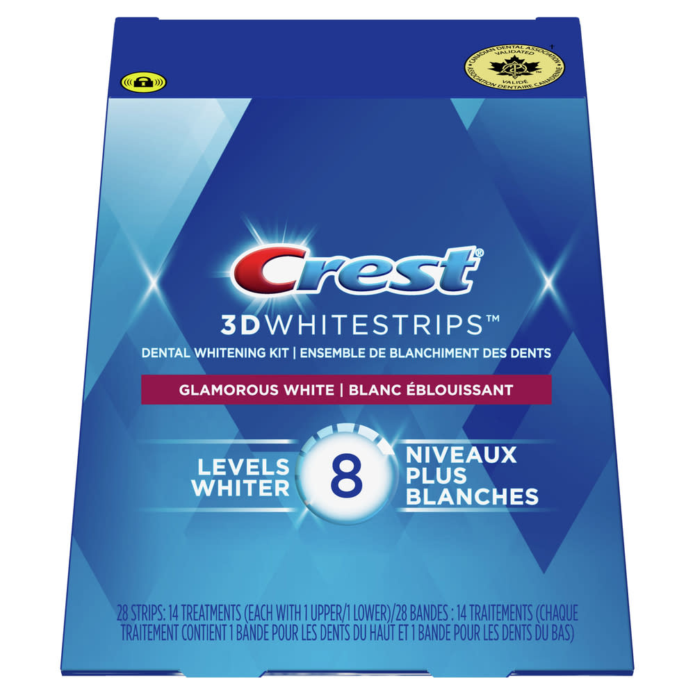 Bandes 3D White Whitestrips Suprême FlexFitCrest CA