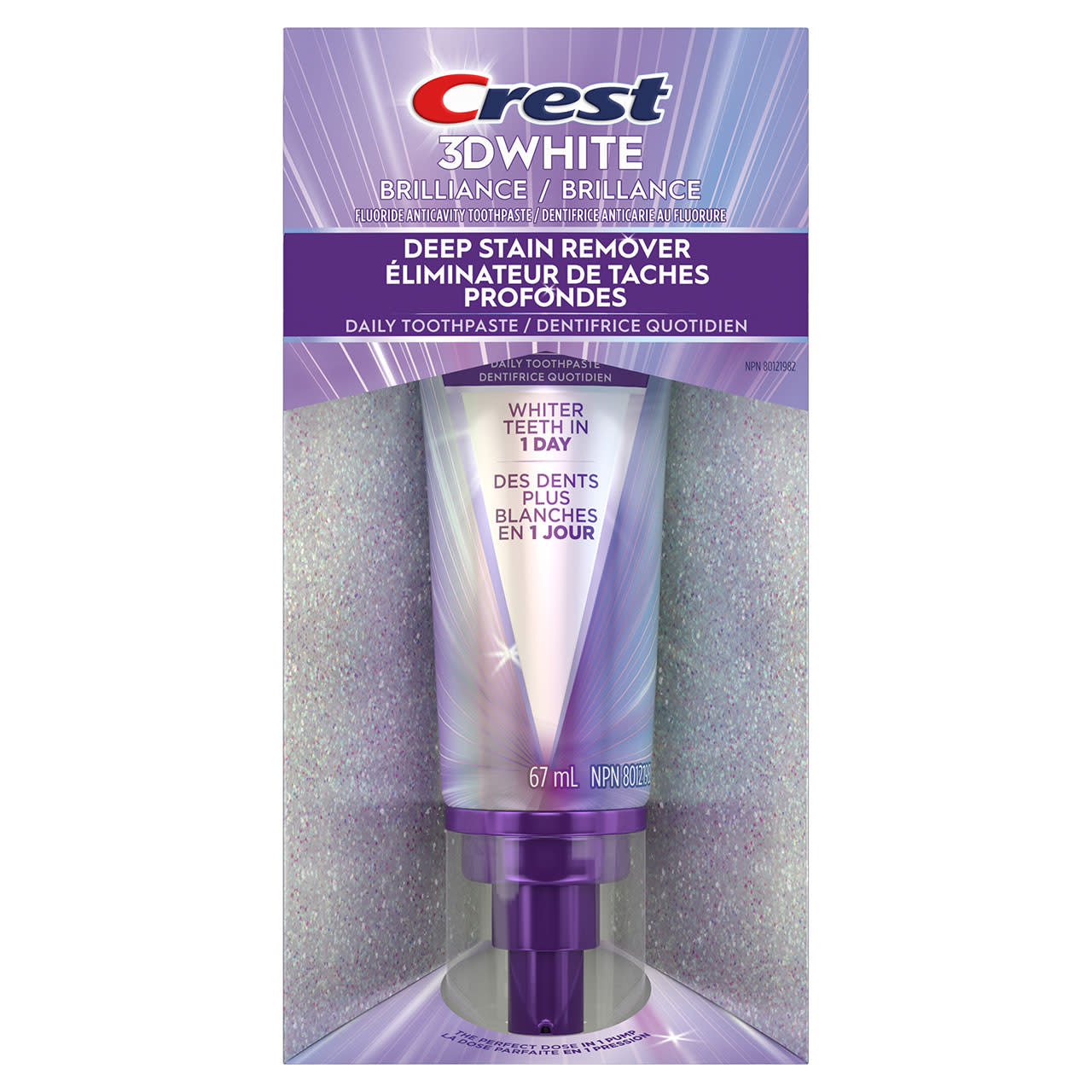 Crest 3DWhite Brilliance Deep Stain Remover Toothpaste