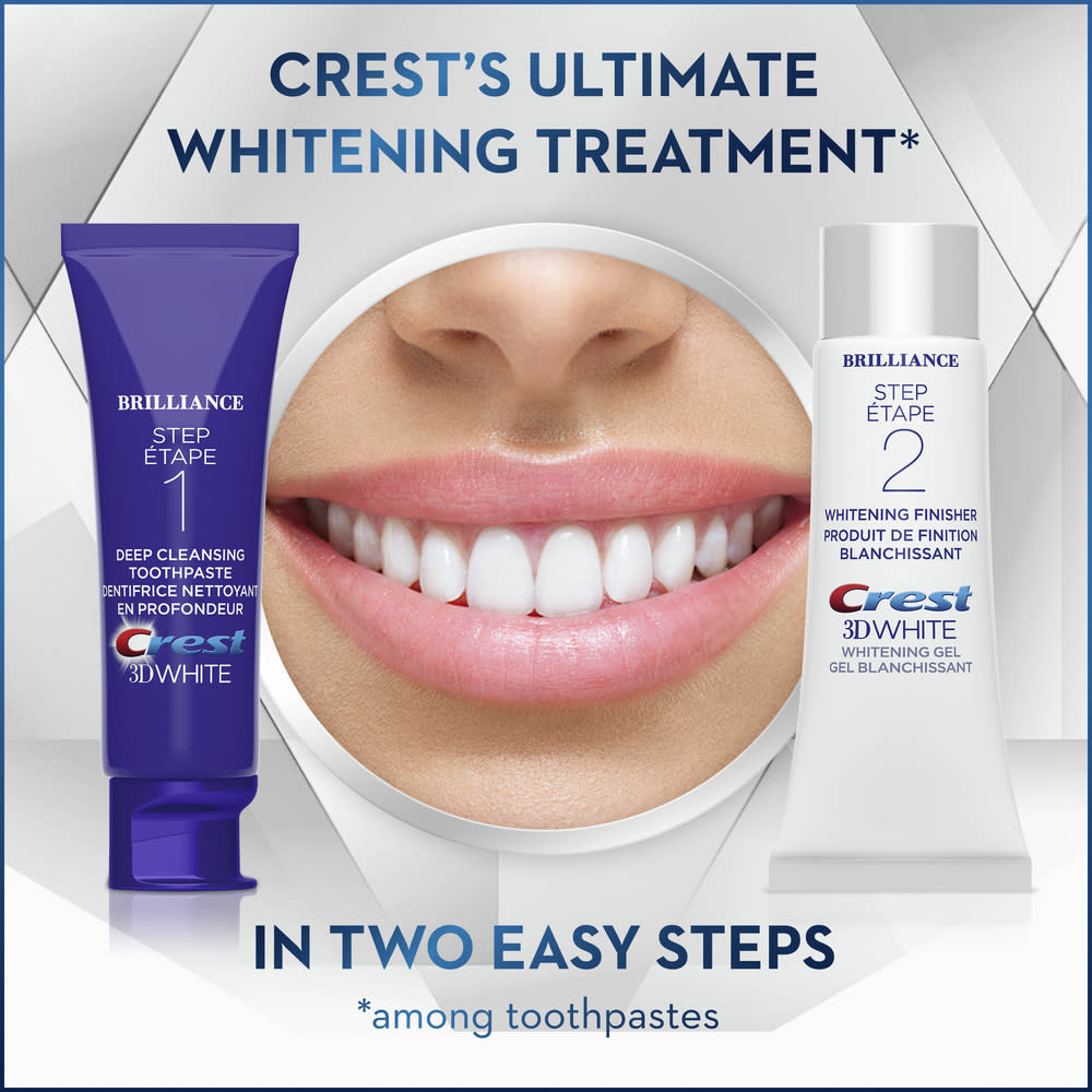 Crest 3D White Brilliance Toothpaste System - Row 1 img - 1