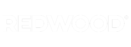 Redwood Logistics white logo