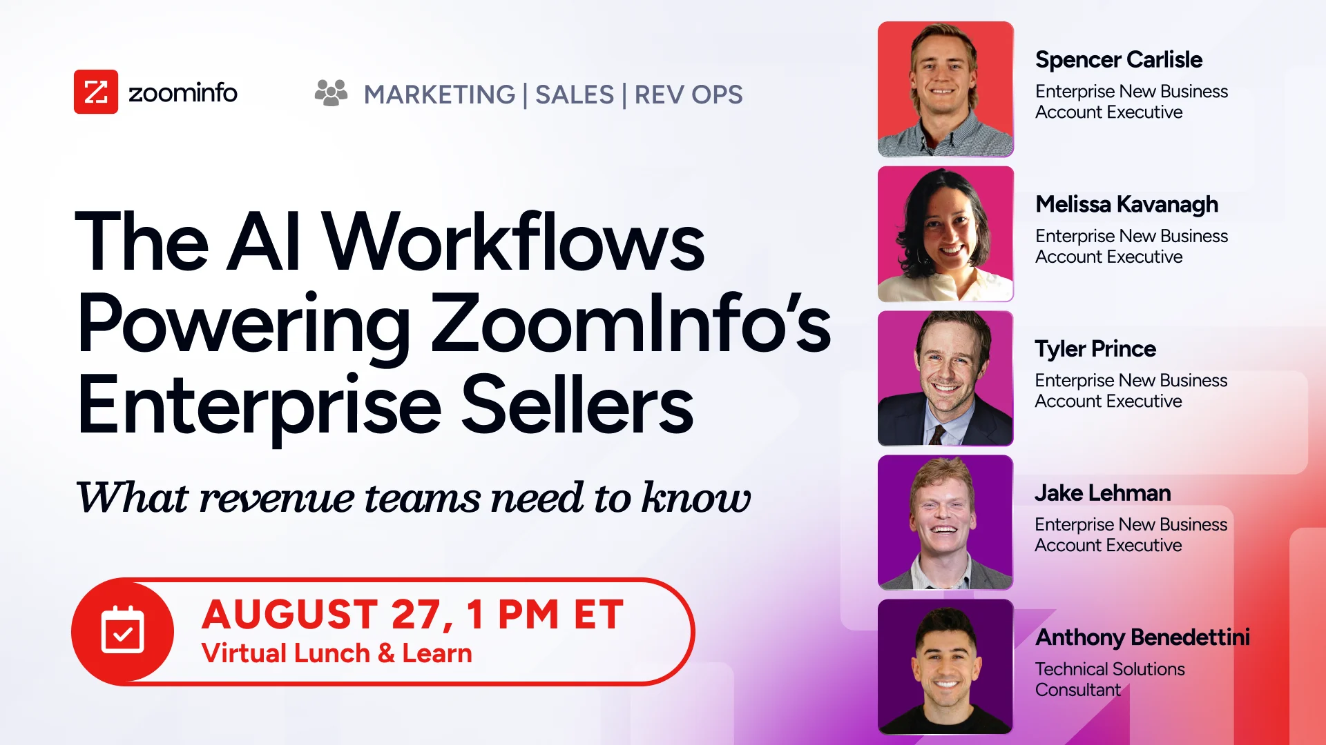 Aug 27 The AI workflows powering ZI enterprise sellers