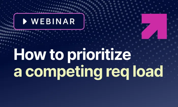 How to prioritize a competing req load