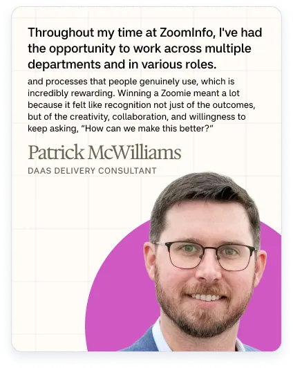 Patrick McWilliams Quote Card