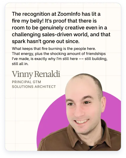 Vinny Renaldi Quote Card