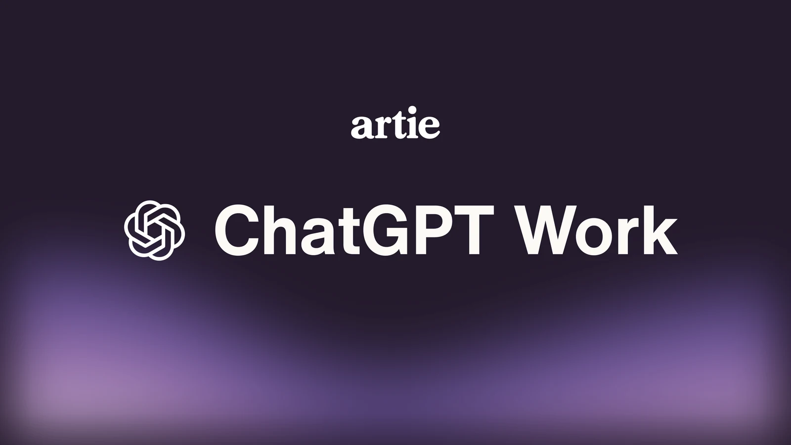 Artie and ChatGPT Work in an editorial comparison cover.