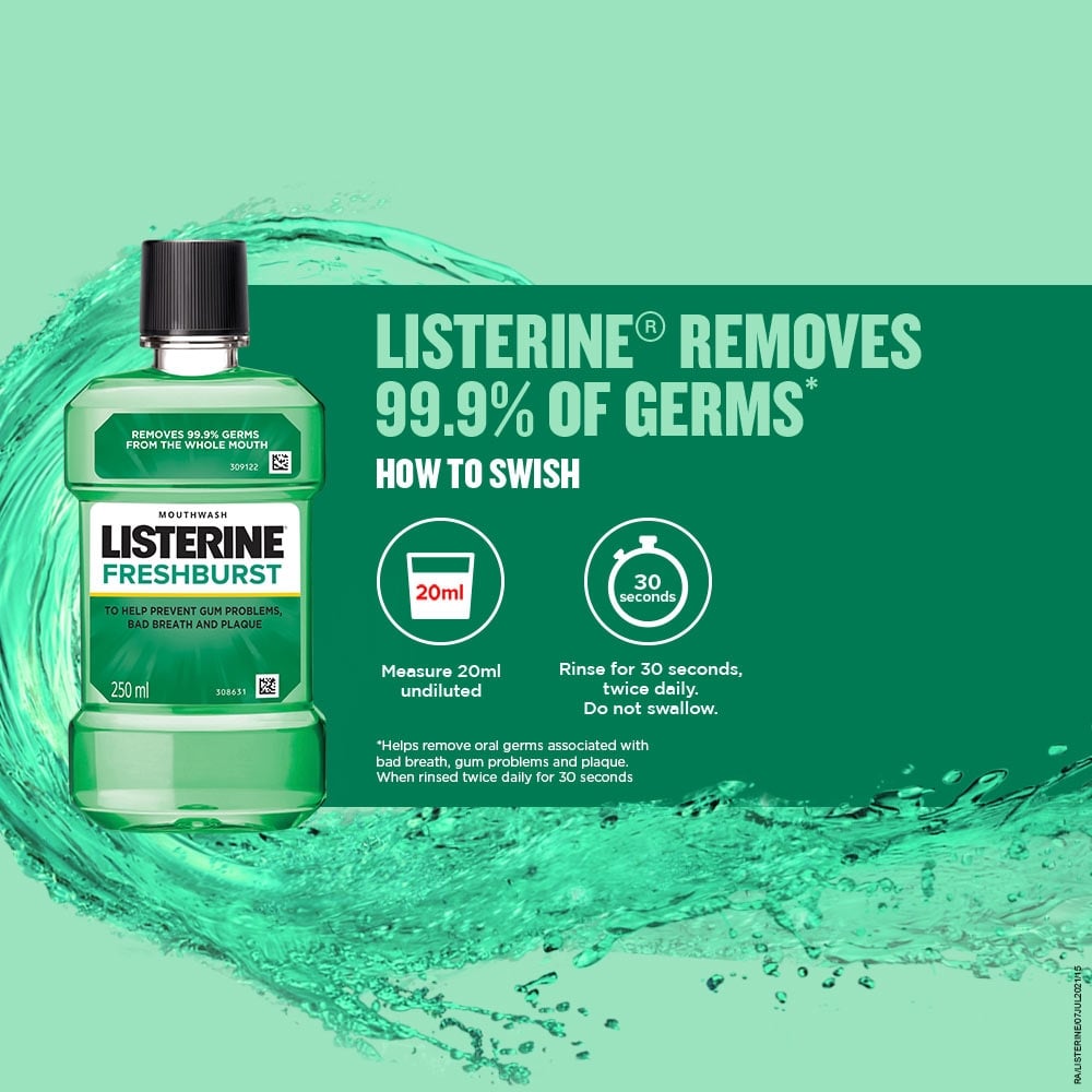 LISTERINE® Freshburst Mouthwash image 5