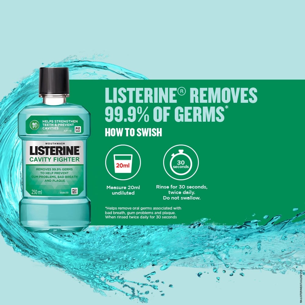 LISTERINE® Cavity Fighter Mouthwash image 5