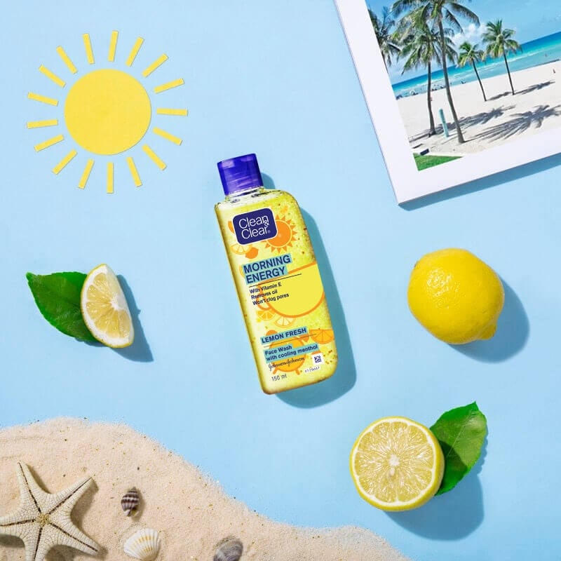 Clean & Clear® Morning Energy Lemon Fresh Face Wash image 1