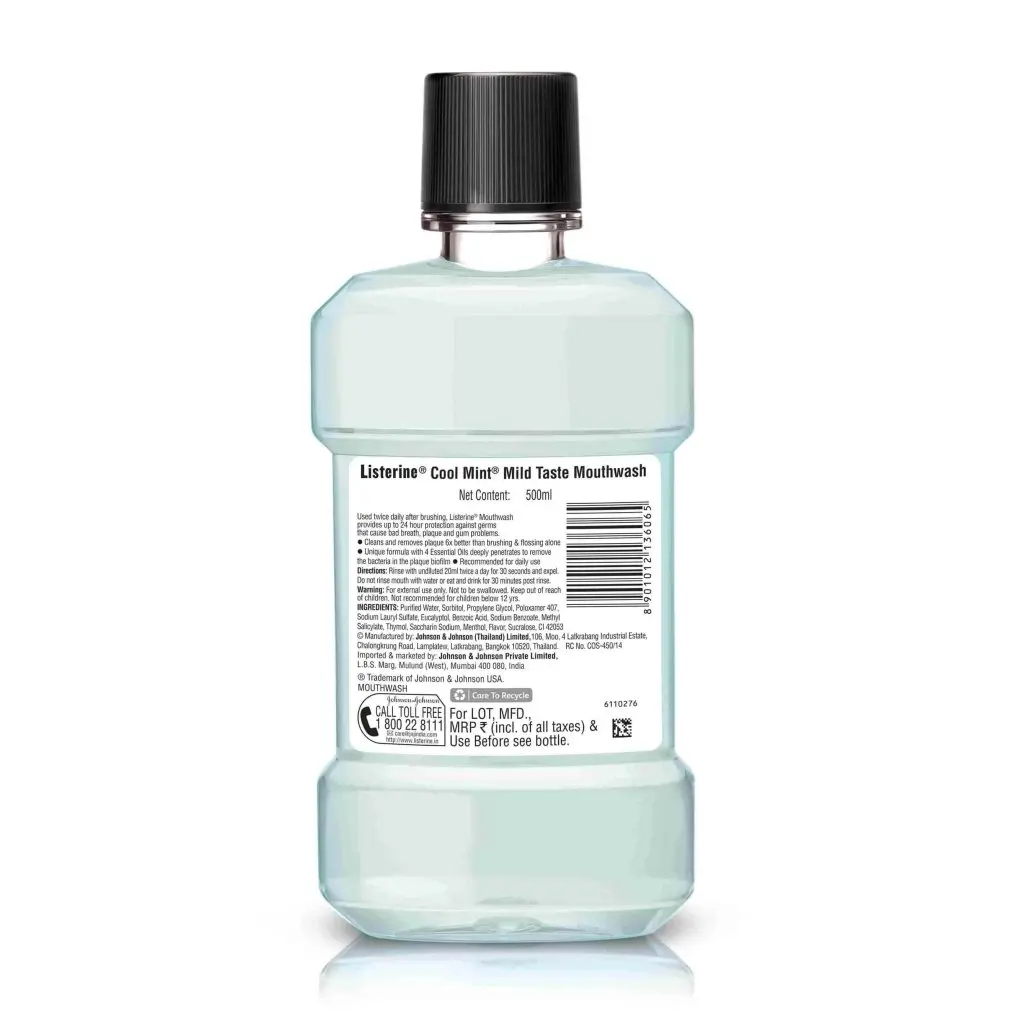 LISTERINE® Cool Mint® Mild Taste Mouthwash image 2