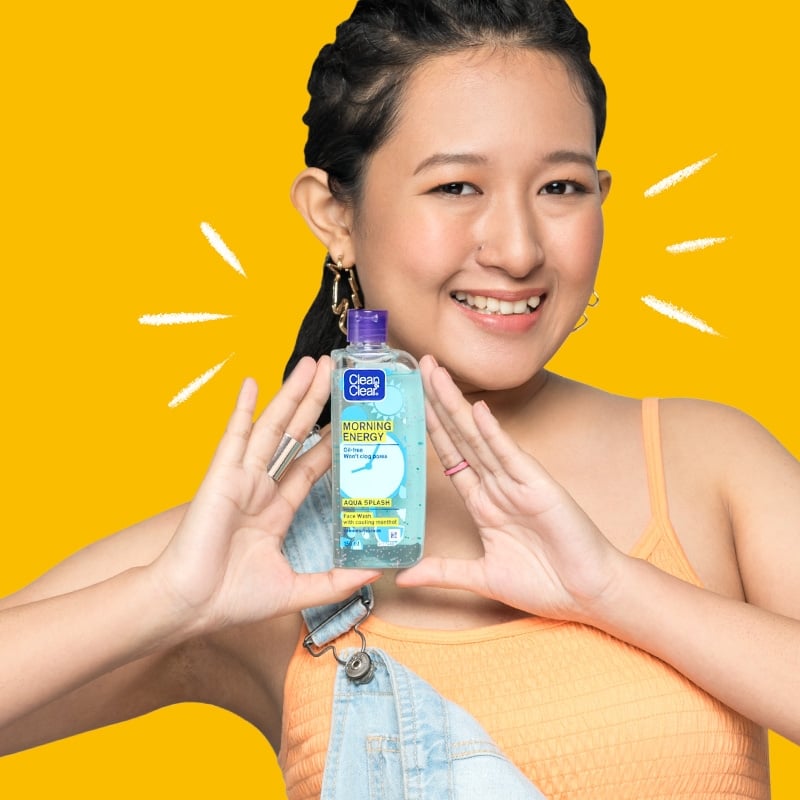 Clean & Clear® Morning Energy Aqua Splash Face Wash image 3