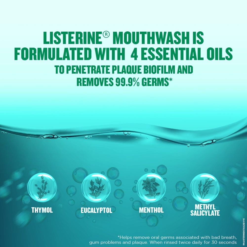 LISTERINE® Cavity Fighter Mouthwash image 4