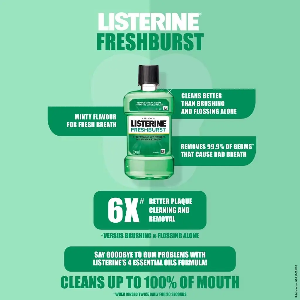 LISTERINE® Freshburst Mouthwash image 3