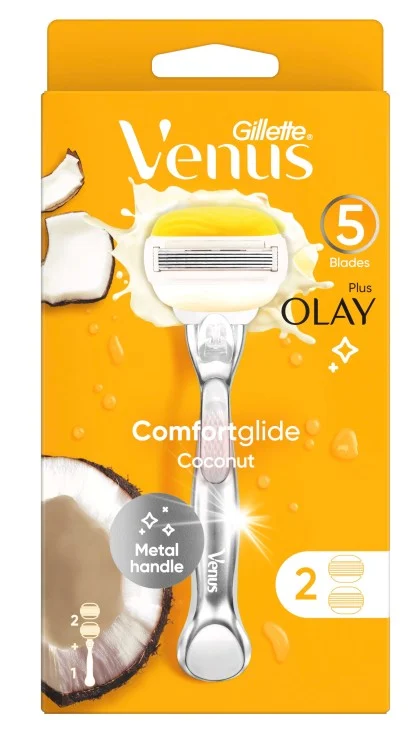 Venus ComfortGlide plus Olay Women's Razor 2 Blade Refills
