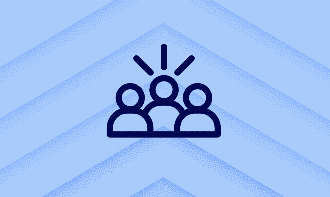 People with lines illustration