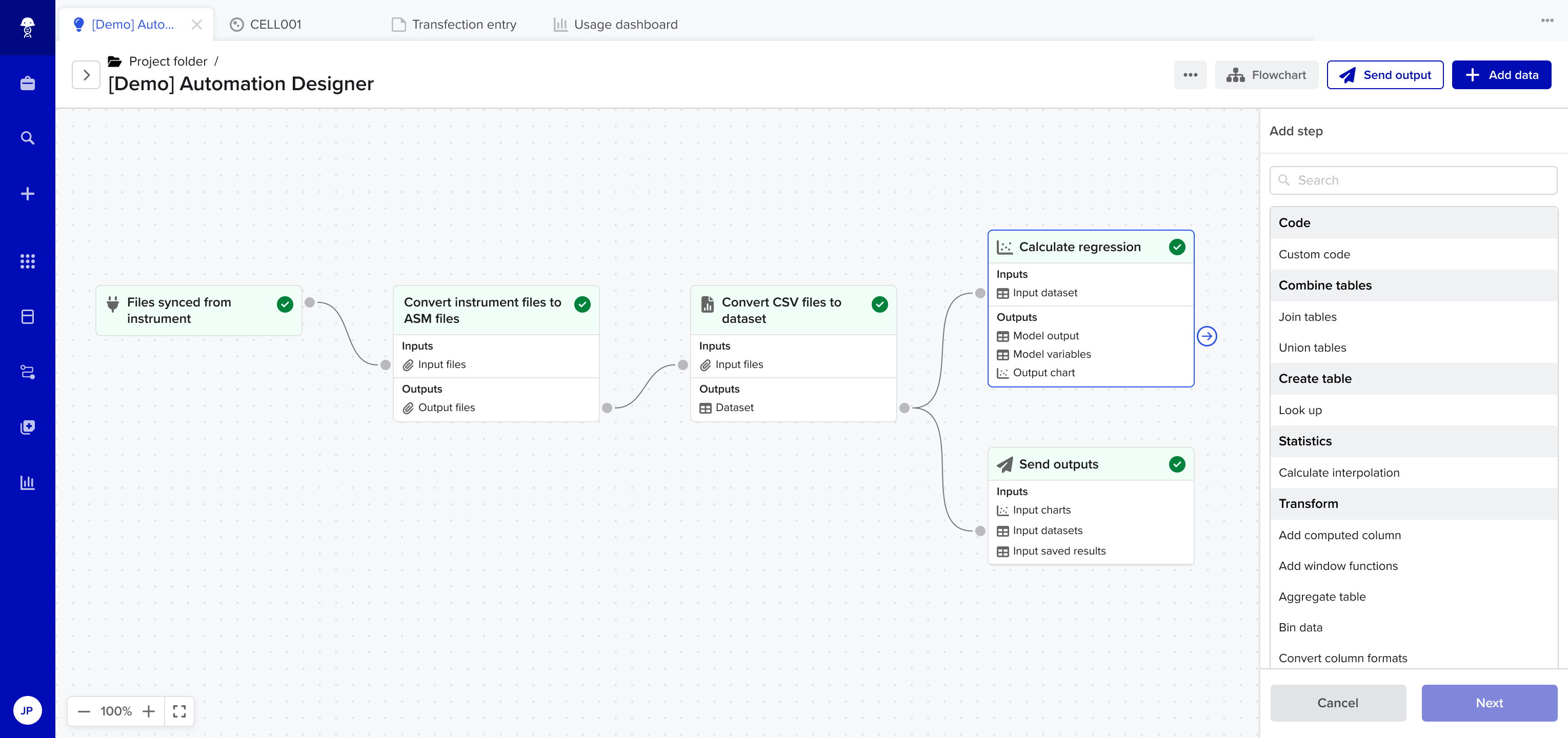 Automation Designer - full