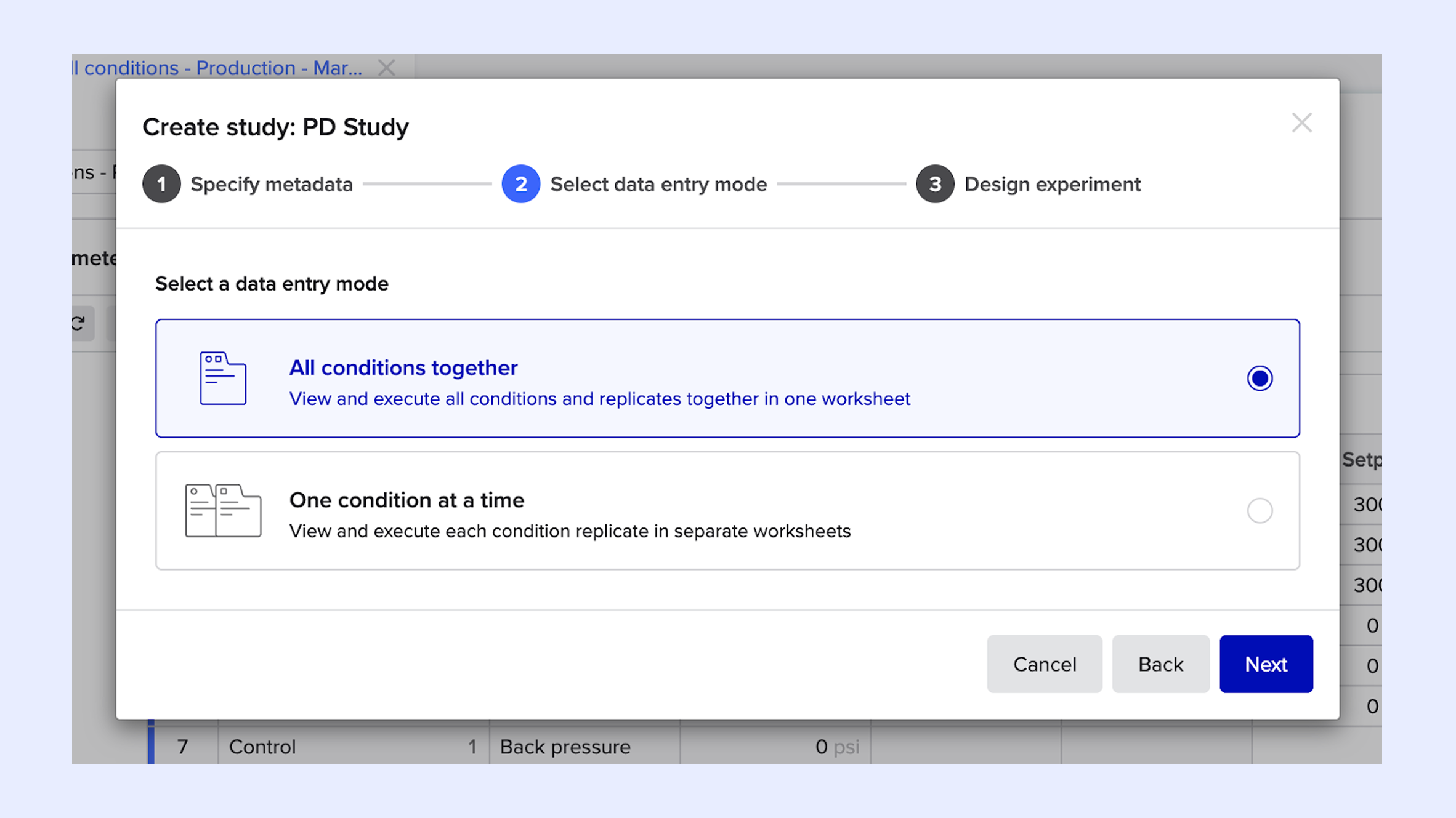 Parallel Execution with Background