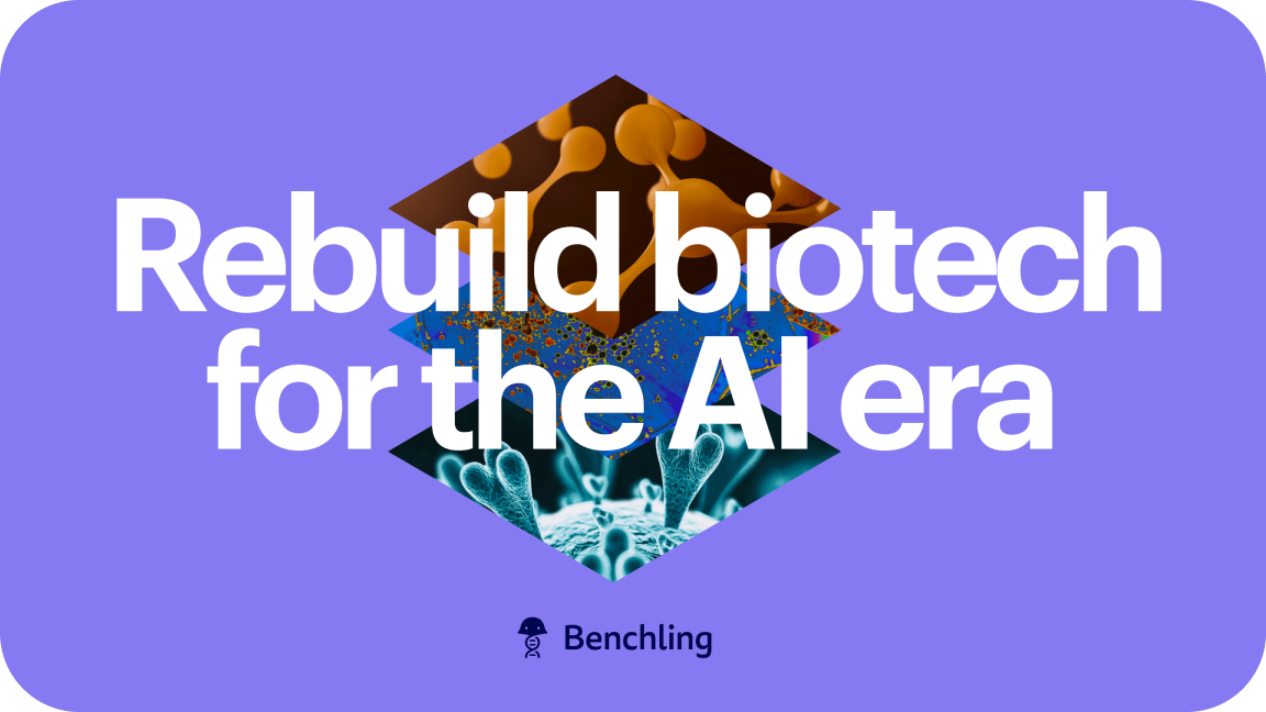 Rebuild biotech for the AI era | Image