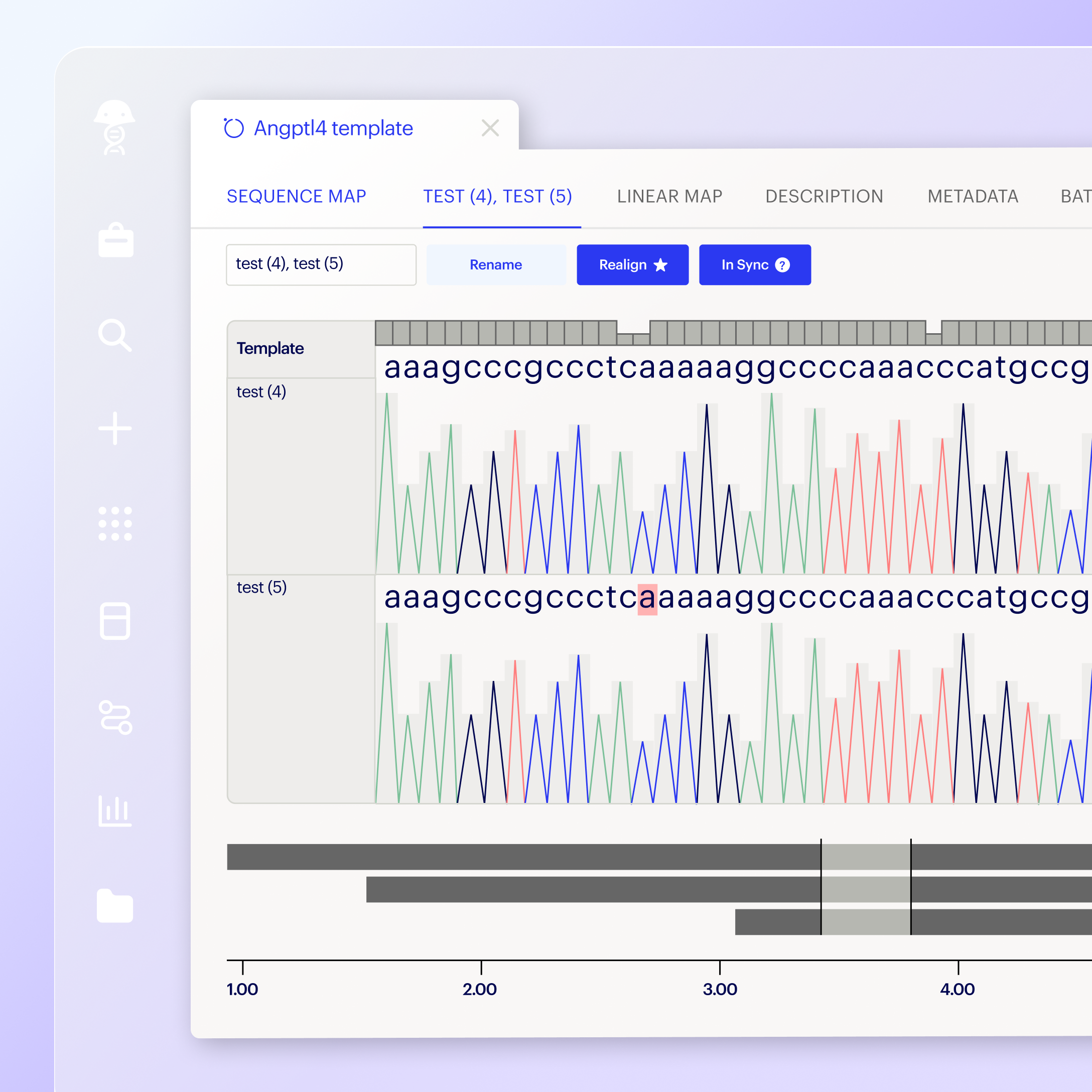 Compare and Analyze - Alignments Product Image